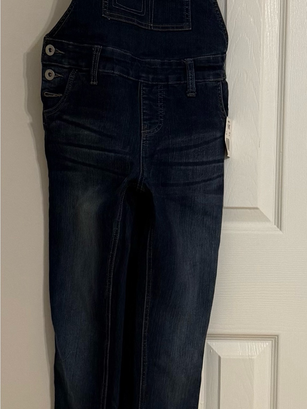 YMI Dark Blue Denim Women's Overalls
